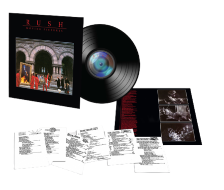 RUSH - MOVING PICTURES 40th Anniversary (180 Gram Black)