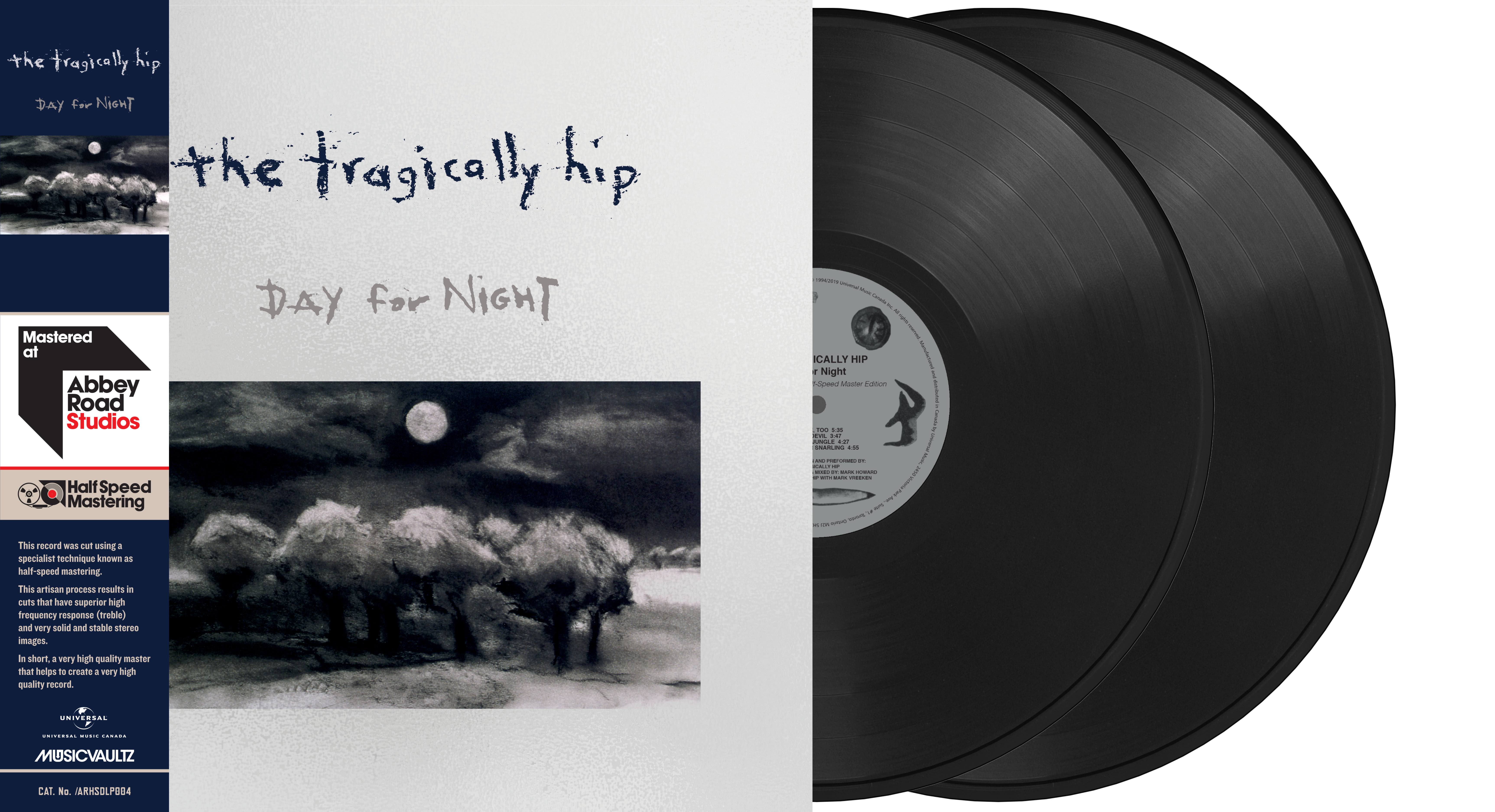 THE TRAGICALLY HIP - DAY FOR NIGHT(1/2 SPEED MASTER) 