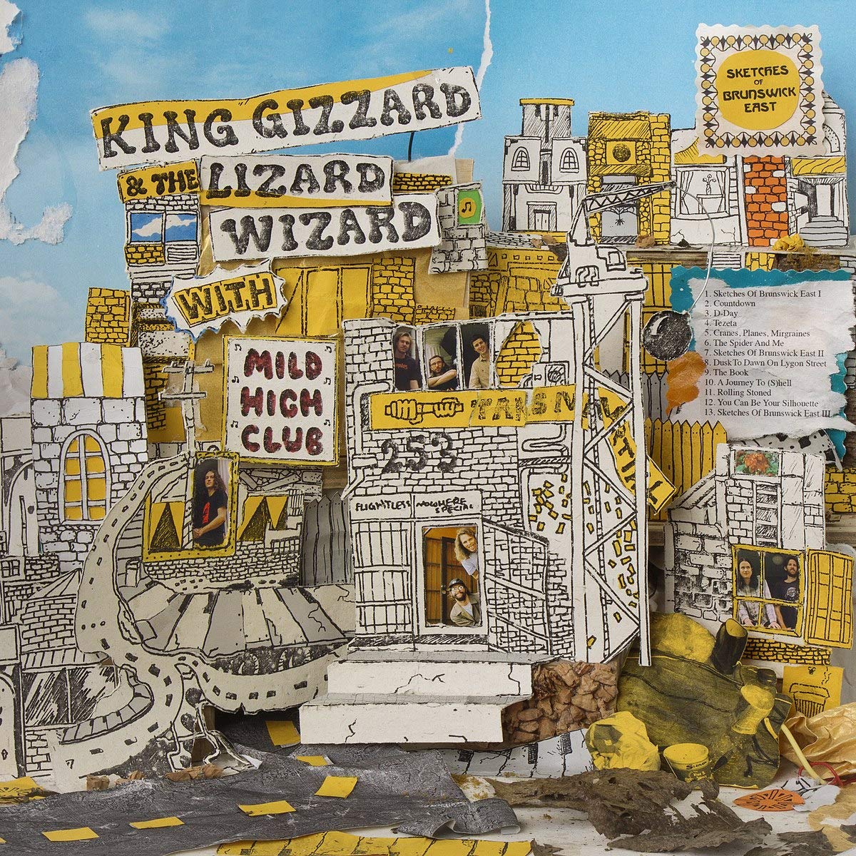 KING GIZZARD & THE LIZARD WIZARD - SKETCHES OF BRUNSWICK EAST  (LP)